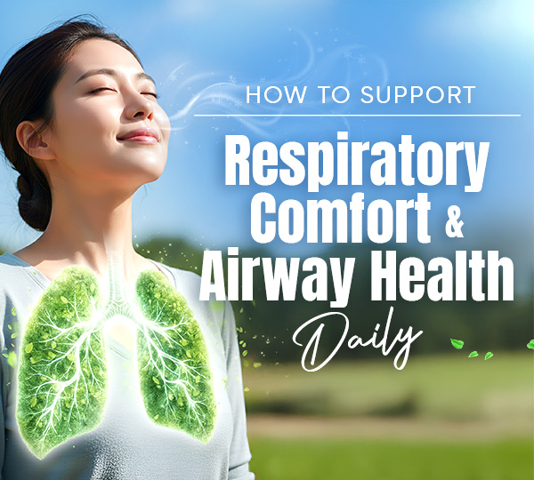 How to Support Respiratory Comfort and Airway Health Daily