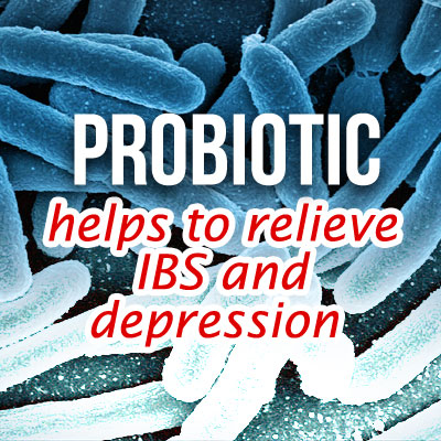 Probiotic helps to relieve IBS and depression