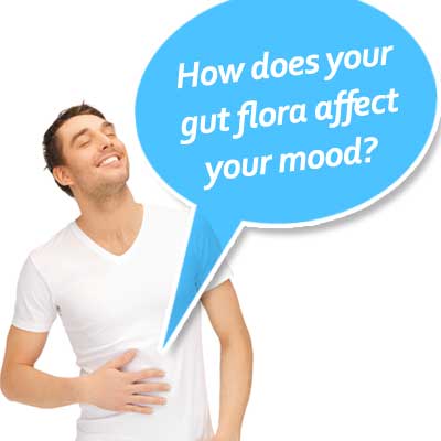 How does your gut flora affect your mood?