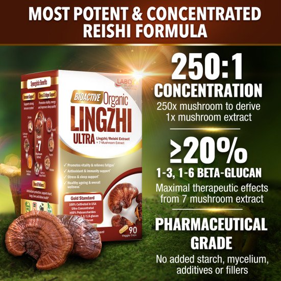 Bioactive Organic LingZhi Ultra Bioactive Organic LingZhi Ultra