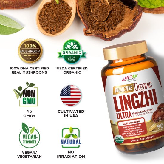 Bioactive Organic LingZhi Ultra Bioactive Organic LingZhi Ultra