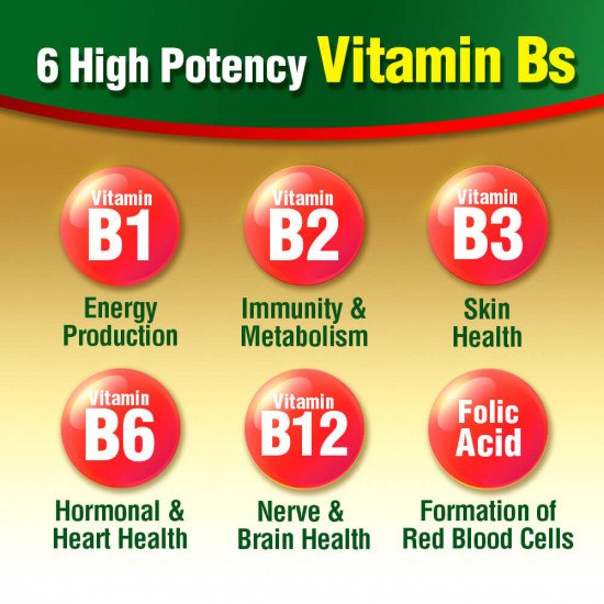 Natural Vitamin B Complex Natural Vitamin B Complex