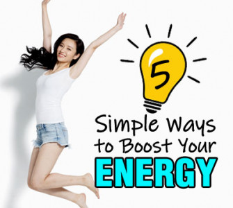 5 Simple Ways to Boost Your Energy