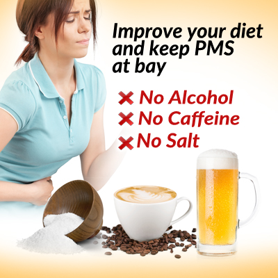Improve your diet and keep PMS at bay Improve your diet and keep PMS at bay