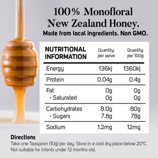 Manuka Honey UMF 5+(MGO 83) 250g