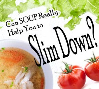 Can soup really help you to slim down?
