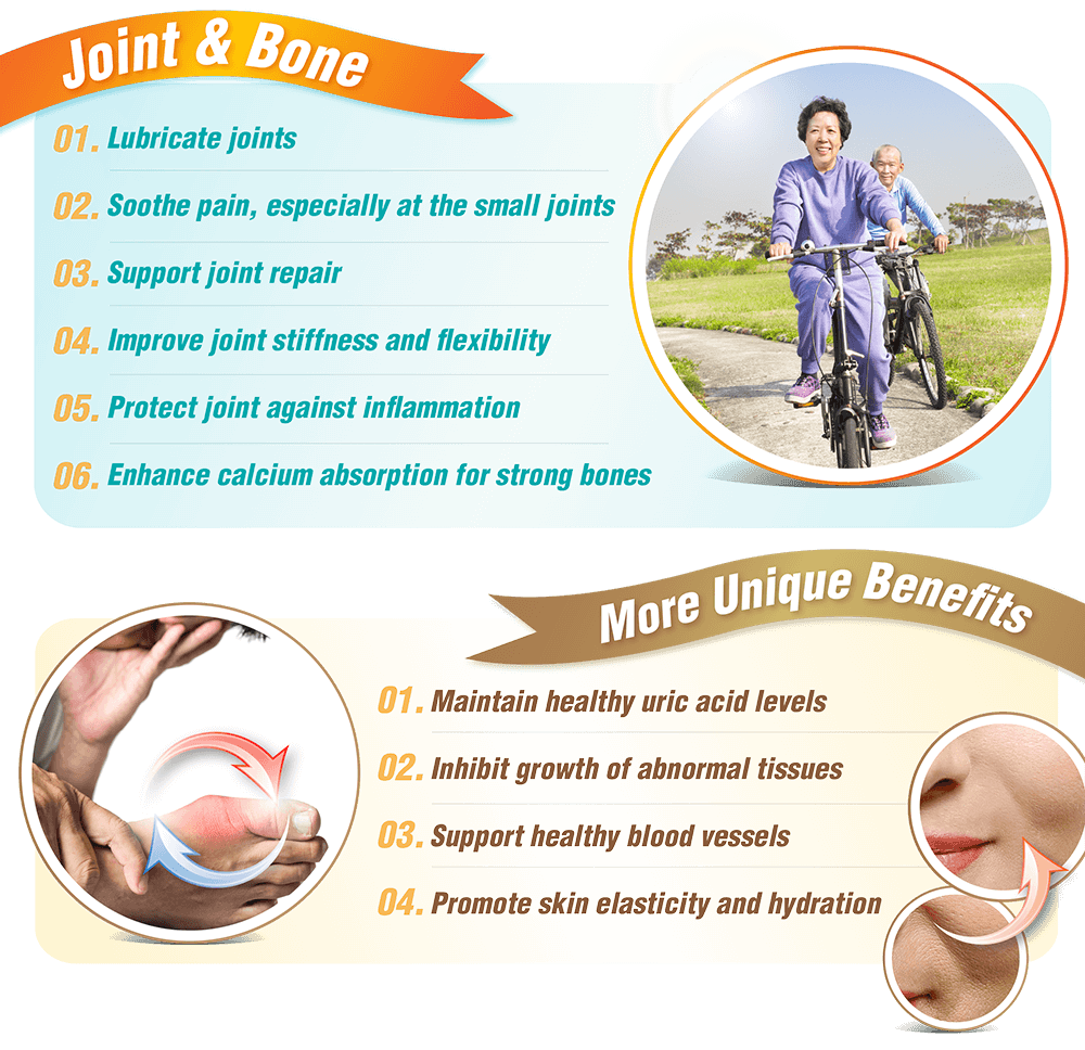 Joint & Bone, More unique benefits of SCP Cartilage Sensei Supreme
