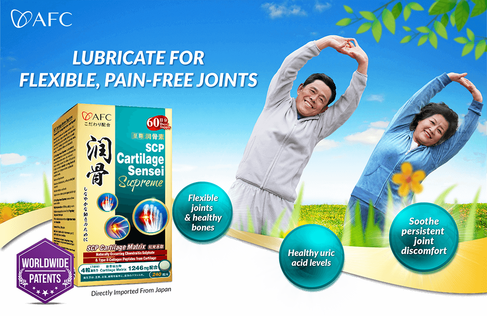 Lubricate for Flexible, pain-Free joints
